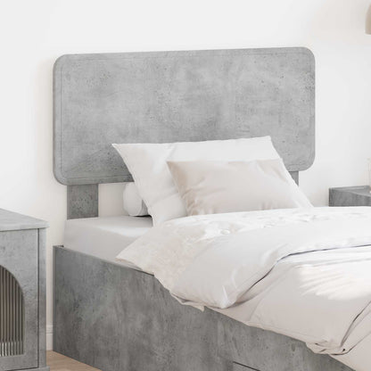 vidaXL Headboard Concrete Grey Engineered wood