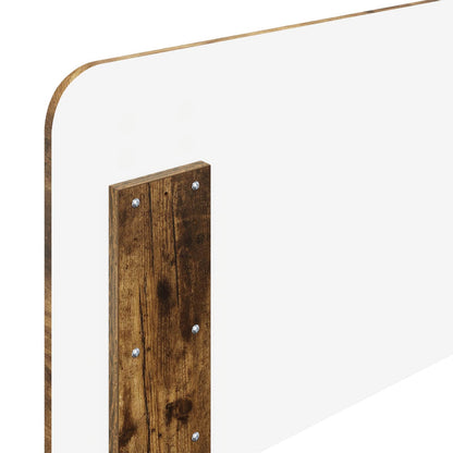 vidaXL Headboard Smoked Oak Engineered wood