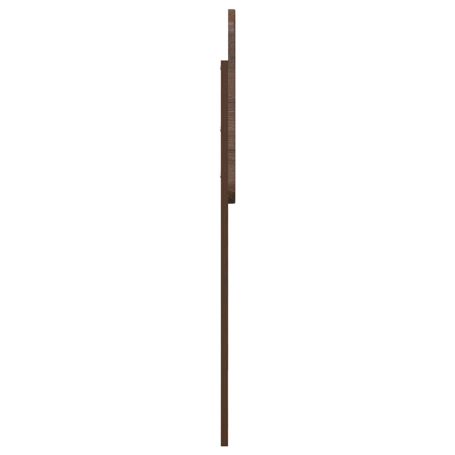 vidaXL Headboard Brown Oak Engineered wood
