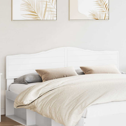 vidaXL Headboard White Engineered wood