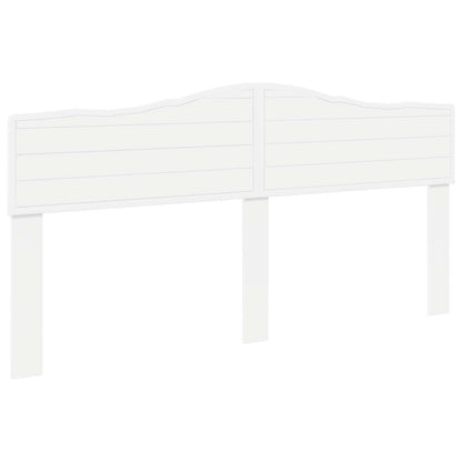 vidaXL Headboard White Engineered wood