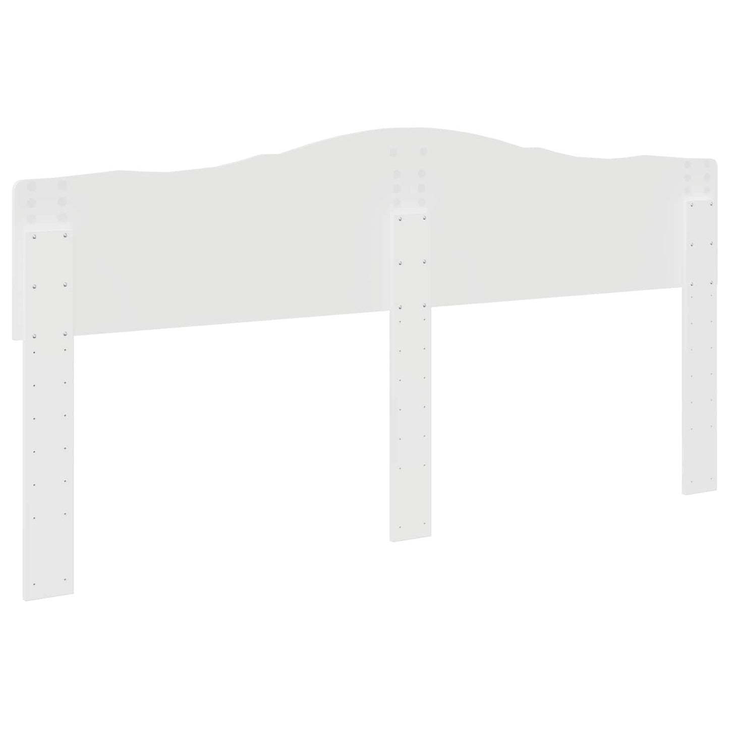 vidaXL Headboard White Engineered wood