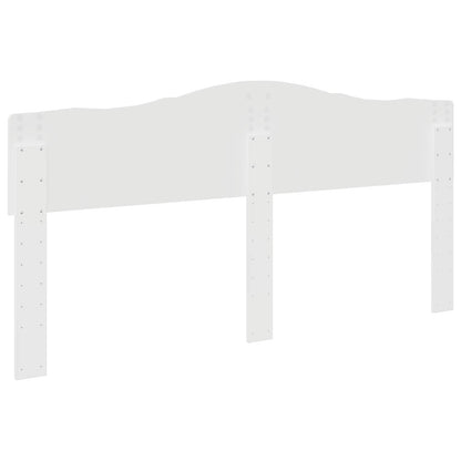 vidaXL Headboard White Engineered wood