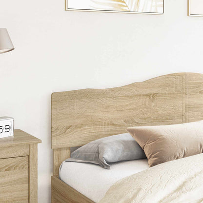 vidaXL Headboard Sonoma Oak Engineered wood