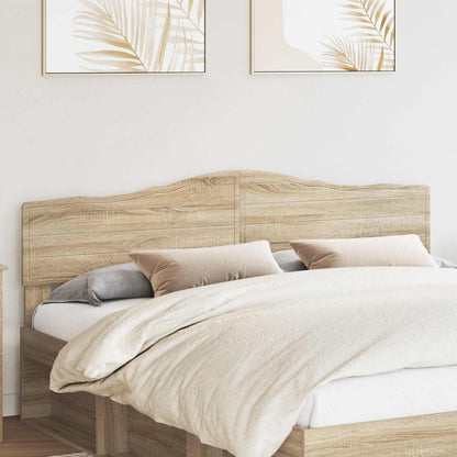 vidaXL Headboard Sonoma Oak Engineered wood