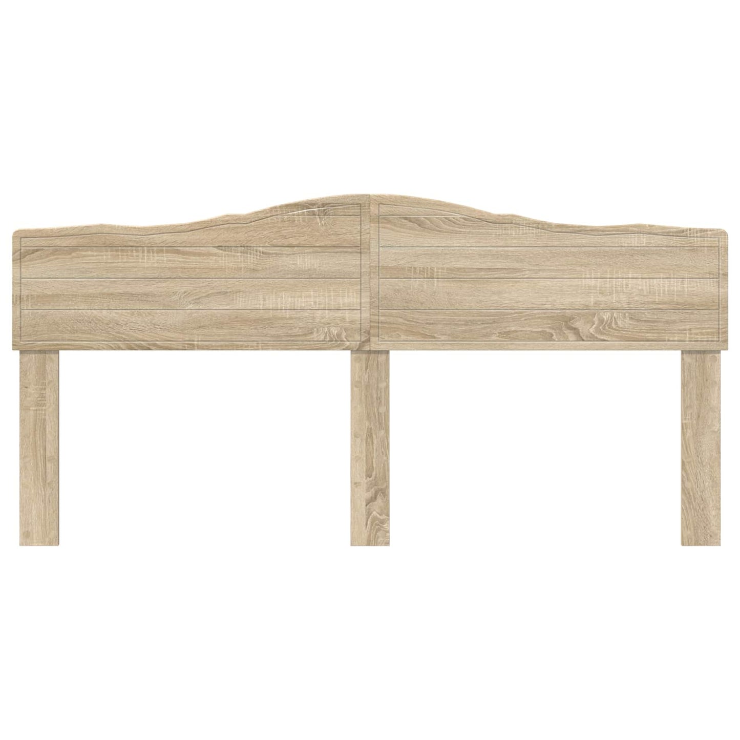 vidaXL Headboard Sonoma Oak Engineered wood