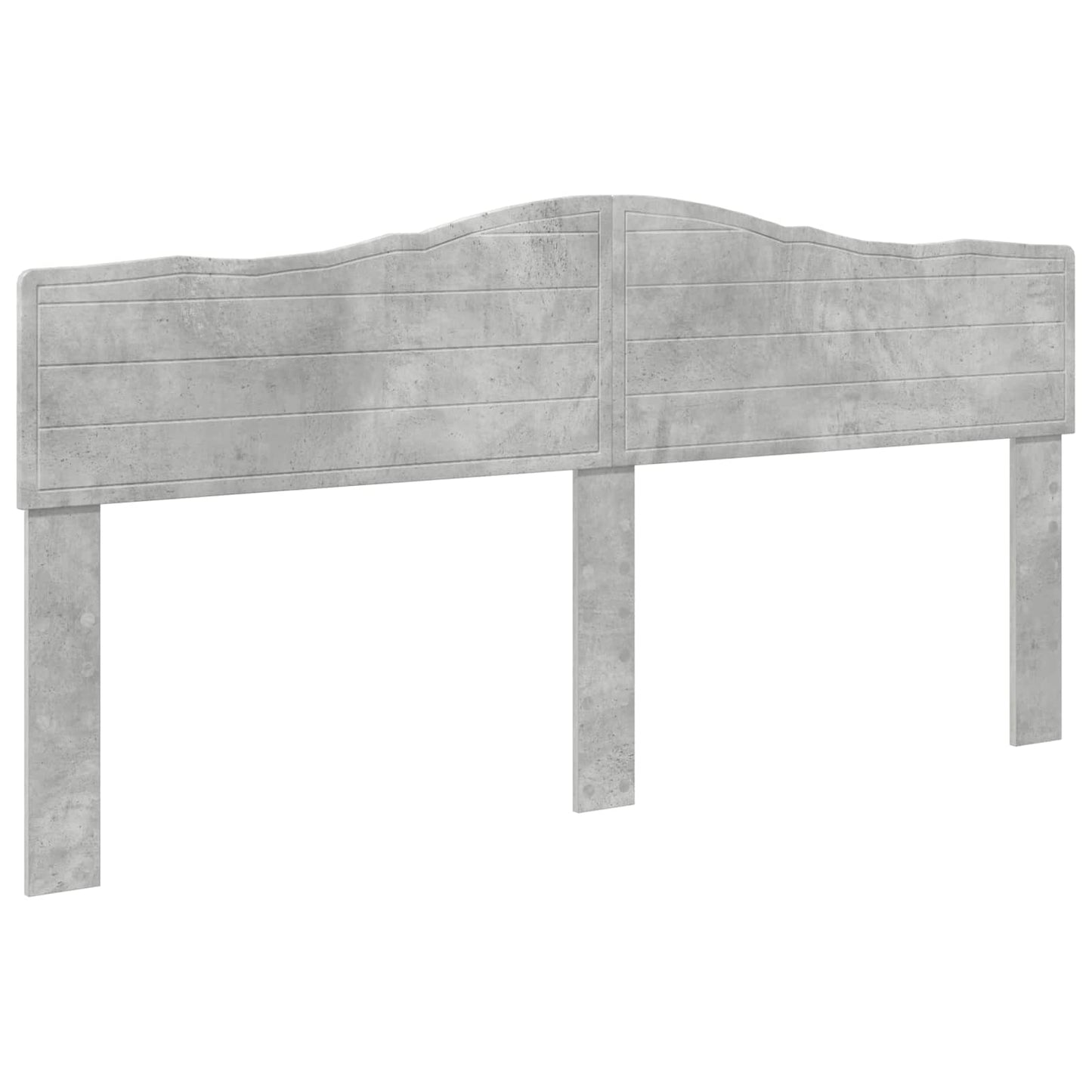 vidaXL Headboard Concrete Grey Engineered wood
