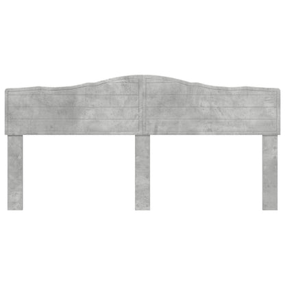 vidaXL Headboard Concrete Grey Engineered wood