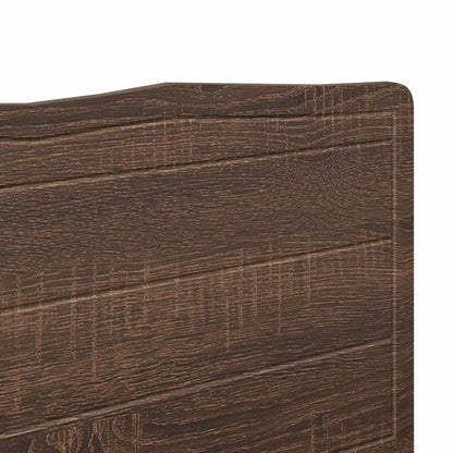 vidaXL Headboard Brown Oak Engineered wood