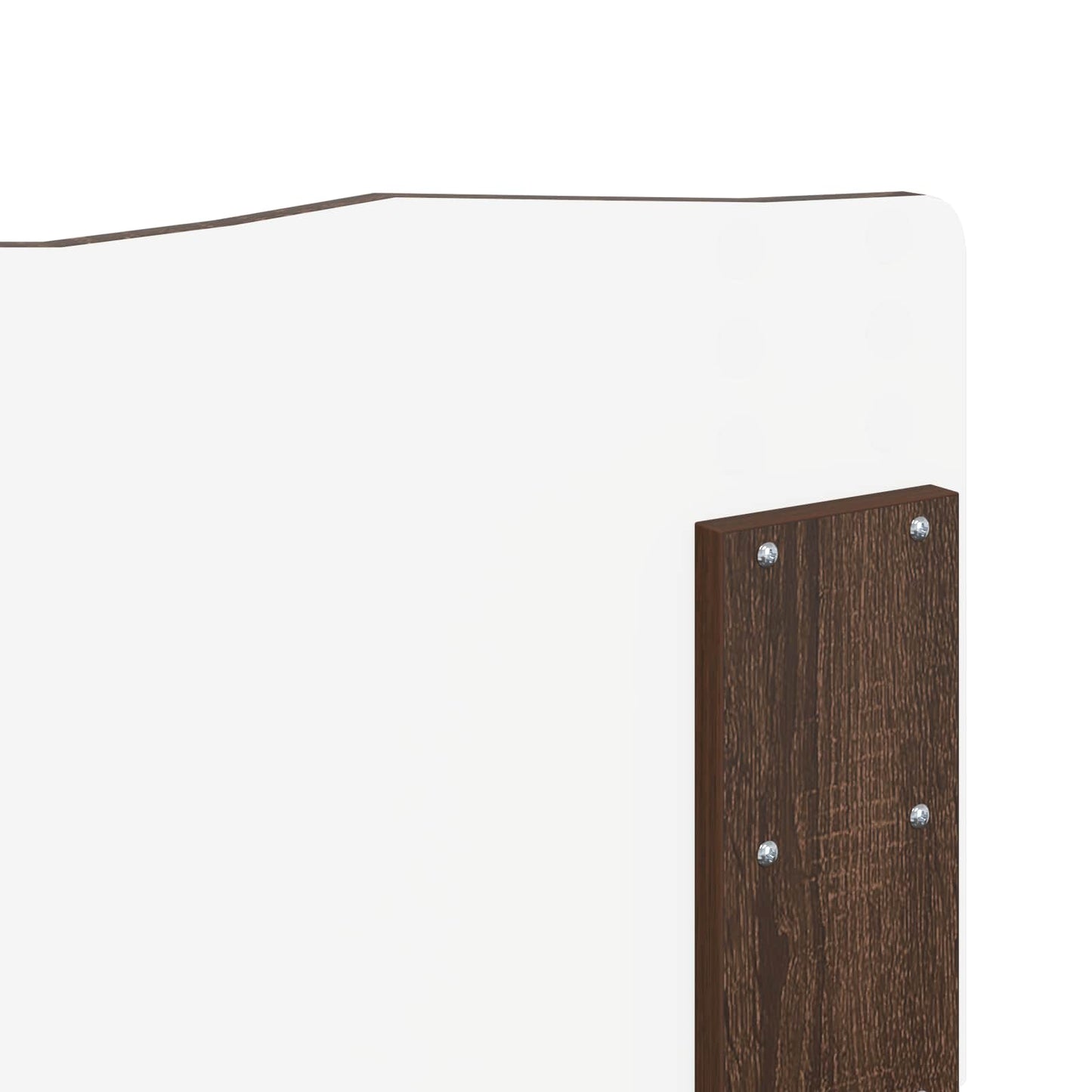 vidaXL Headboard Brown Oak Engineered wood