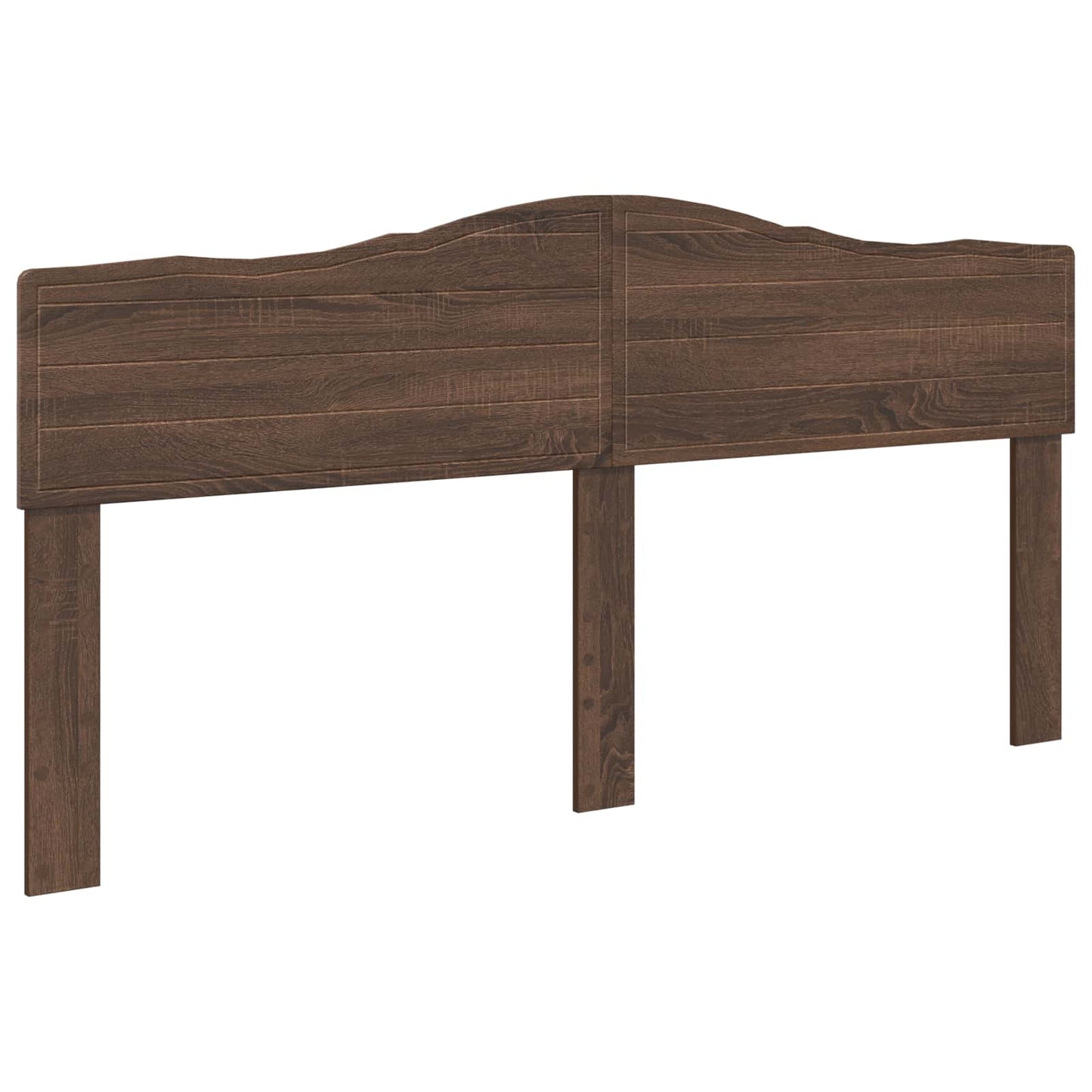 vidaXL Headboard Brown Oak Engineered wood