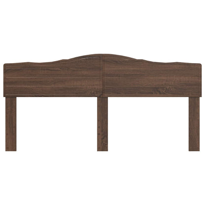 vidaXL Headboard Brown Oak Engineered wood
