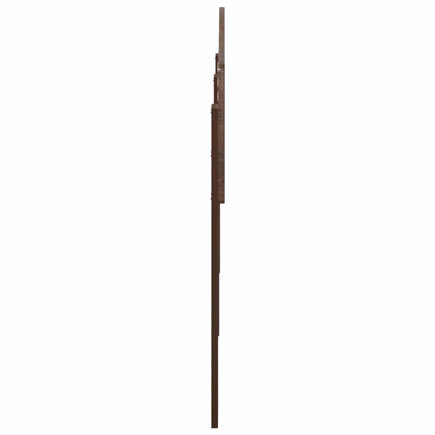vidaXL Headboard Brown Oak Engineered wood