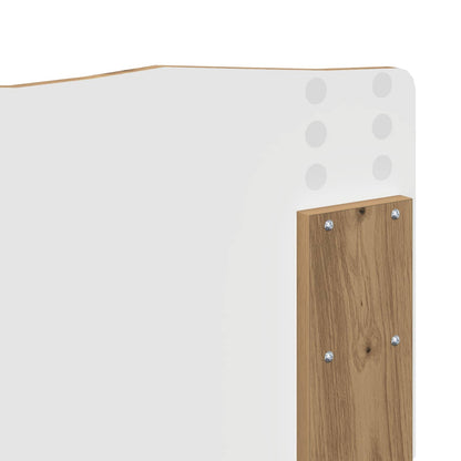 vidaXL Headboard Artisan Oak Engineered wood