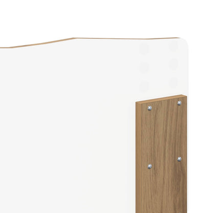 vidaXL Headboard Artisan Oak Engineered wood