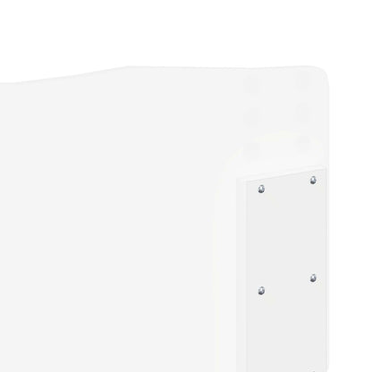vidaXL Headboard White Engineered wood