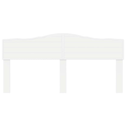 vidaXL Headboard White Engineered wood