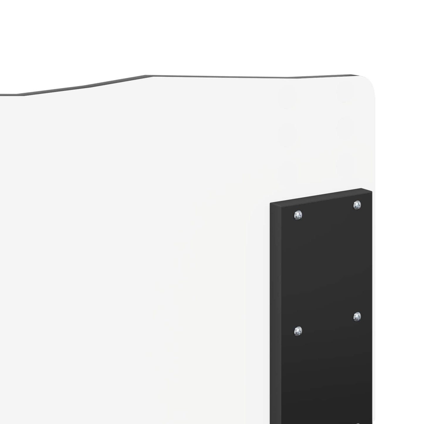 vidaXL Headboard Black Oak Engineered wood