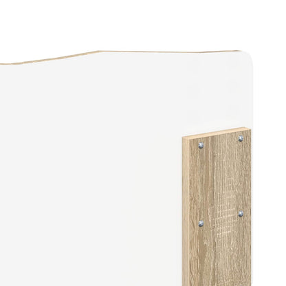 vidaXL Headboard Sonoma Oak Engineered wood