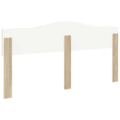 vidaXL Headboard Sonoma Oak Engineered wood