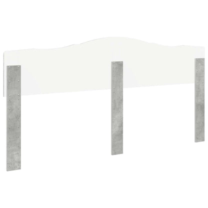 vidaXL Headboard Concrete Grey Engineered wood