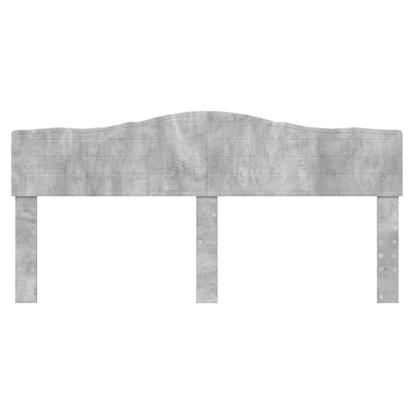 vidaXL Headboard Concrete Grey Engineered wood