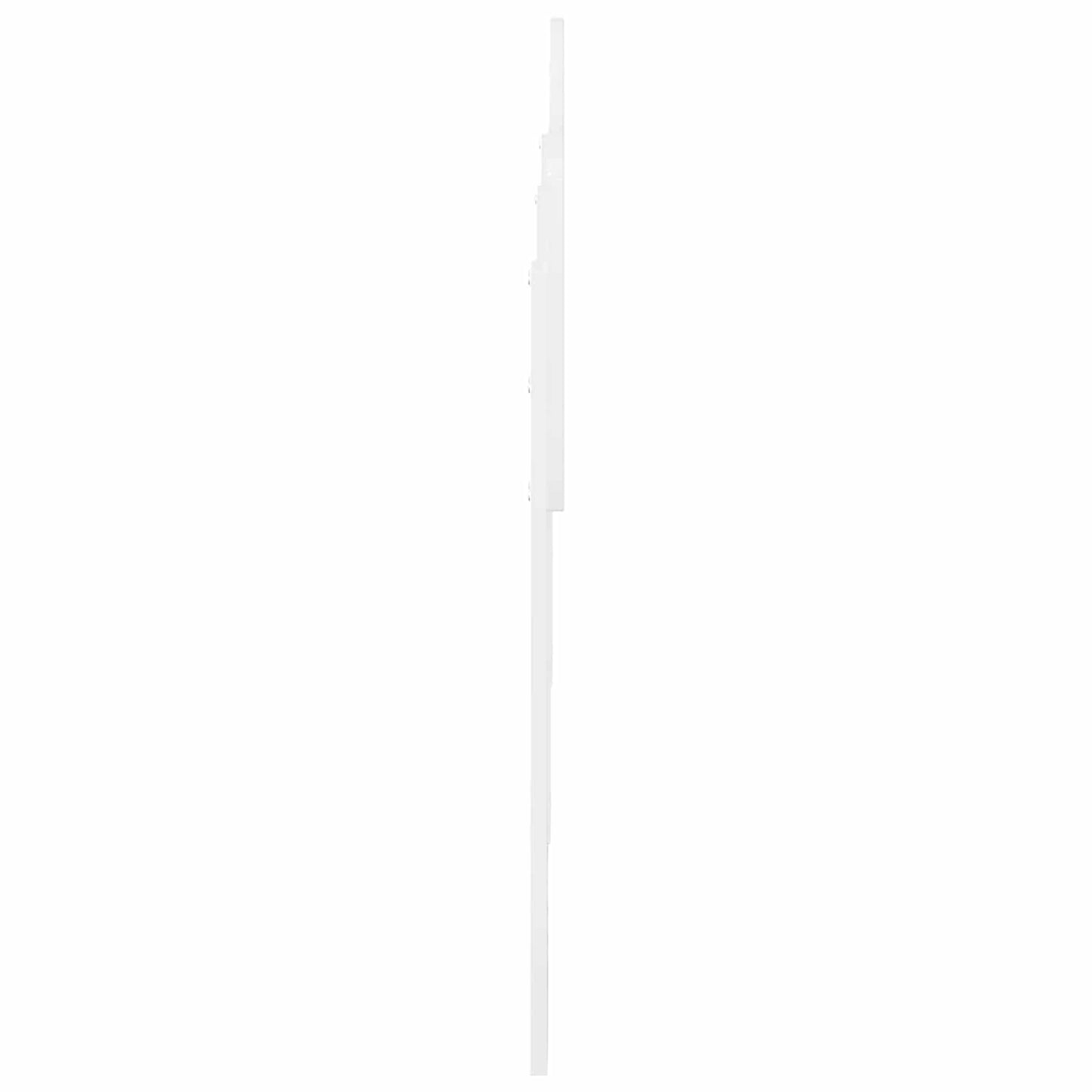 vidaXL Headboard Gloss White Engineered wood