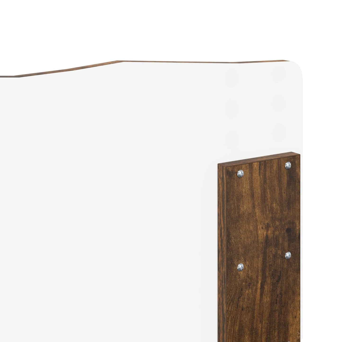 vidaXL Headboard Smoked Oak Engineered wood