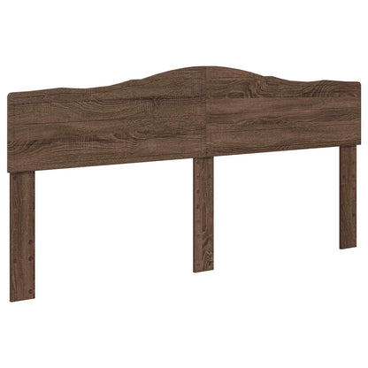vidaXL Headboard Brown Oak Engineered wood