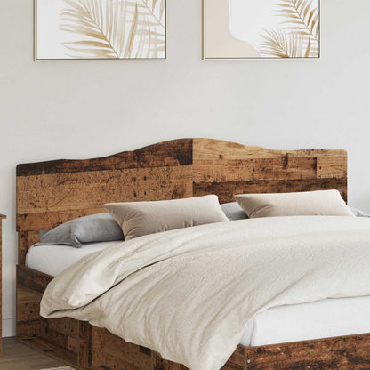 vidaXL Headboard Old Wood Engineered wood