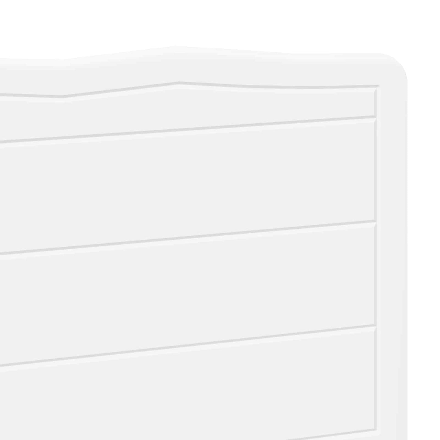 vidaXL Headboard White Engineered wood