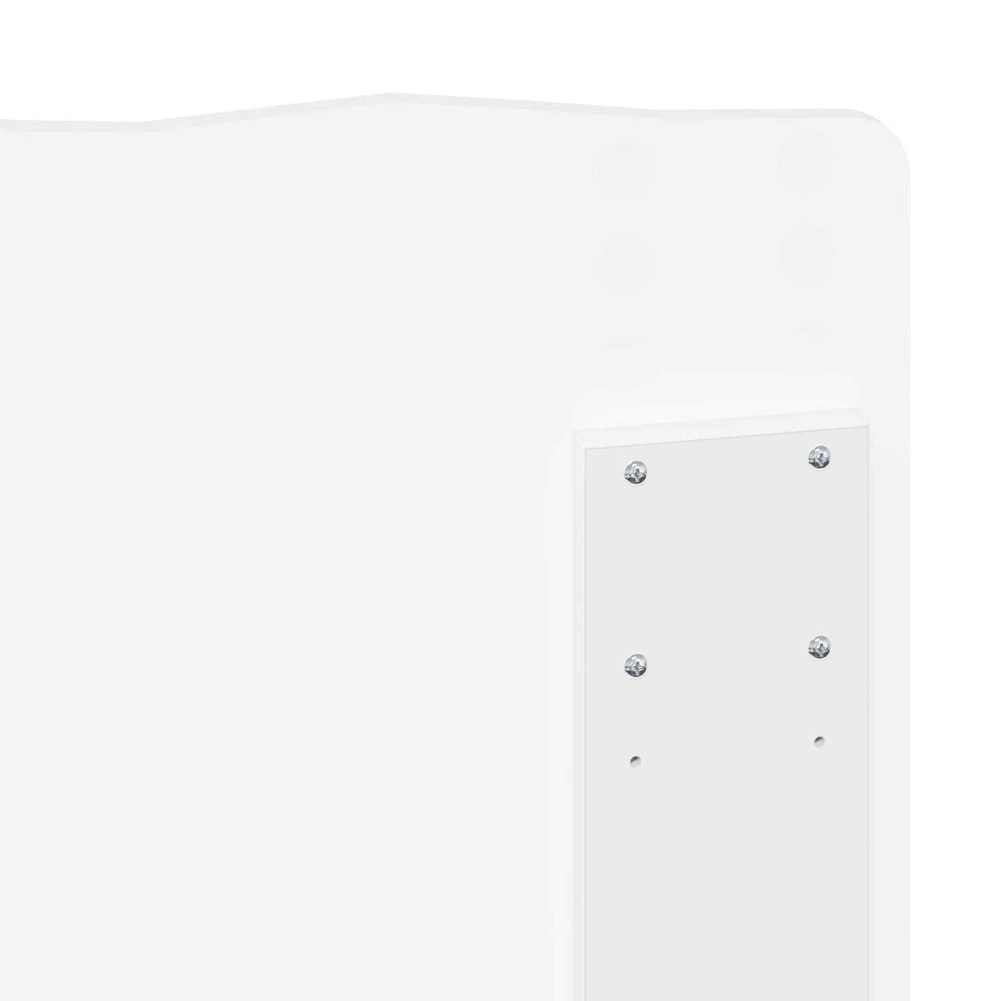 vidaXL Headboard White Engineered wood