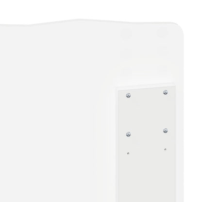 vidaXL Headboard White Engineered wood