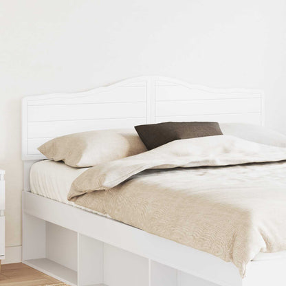 vidaXL Headboard White Engineered wood