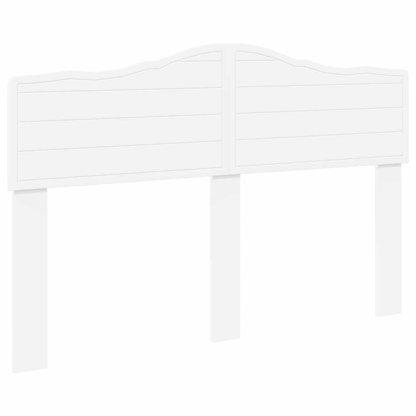 vidaXL Headboard White Engineered wood