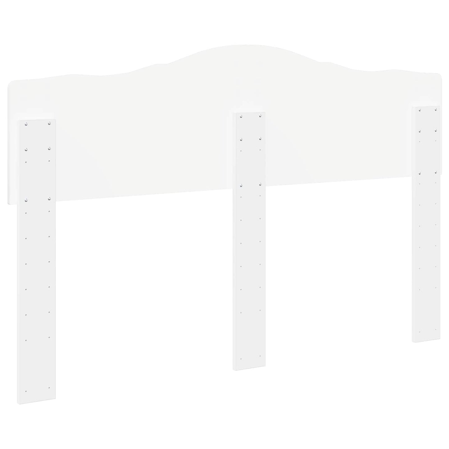 vidaXL Headboard White Engineered wood