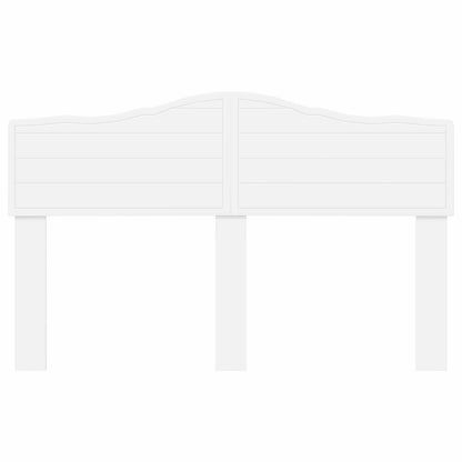 vidaXL Headboard White Engineered wood