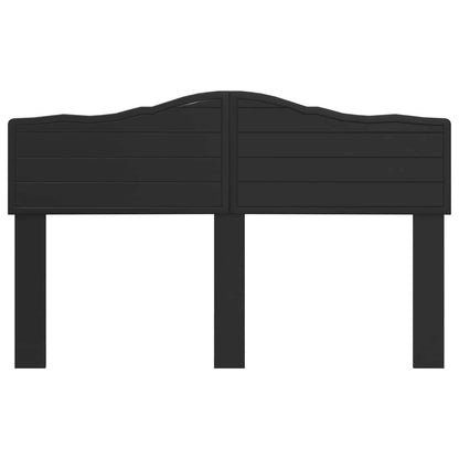 vidaXL Headboard Black Oak Engineered wood