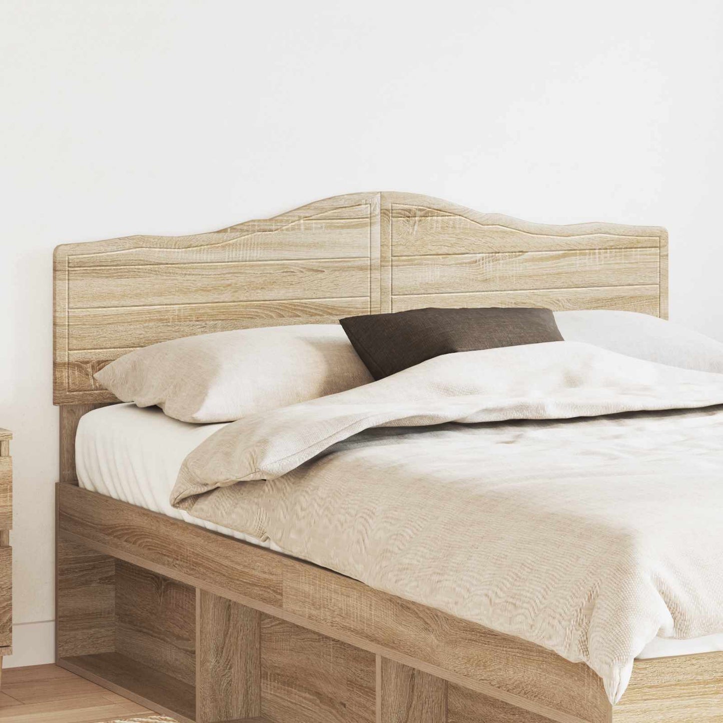 vidaXL Headboard Sonoma Oak Engineered wood