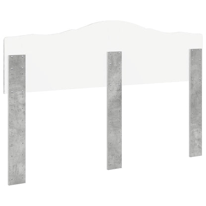 vidaXL Headboard Concrete Grey Engineered wood