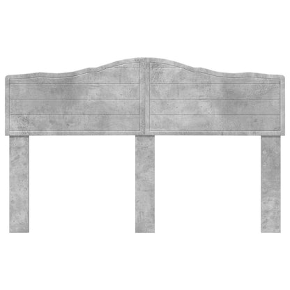 vidaXL Headboard Concrete Grey Engineered wood