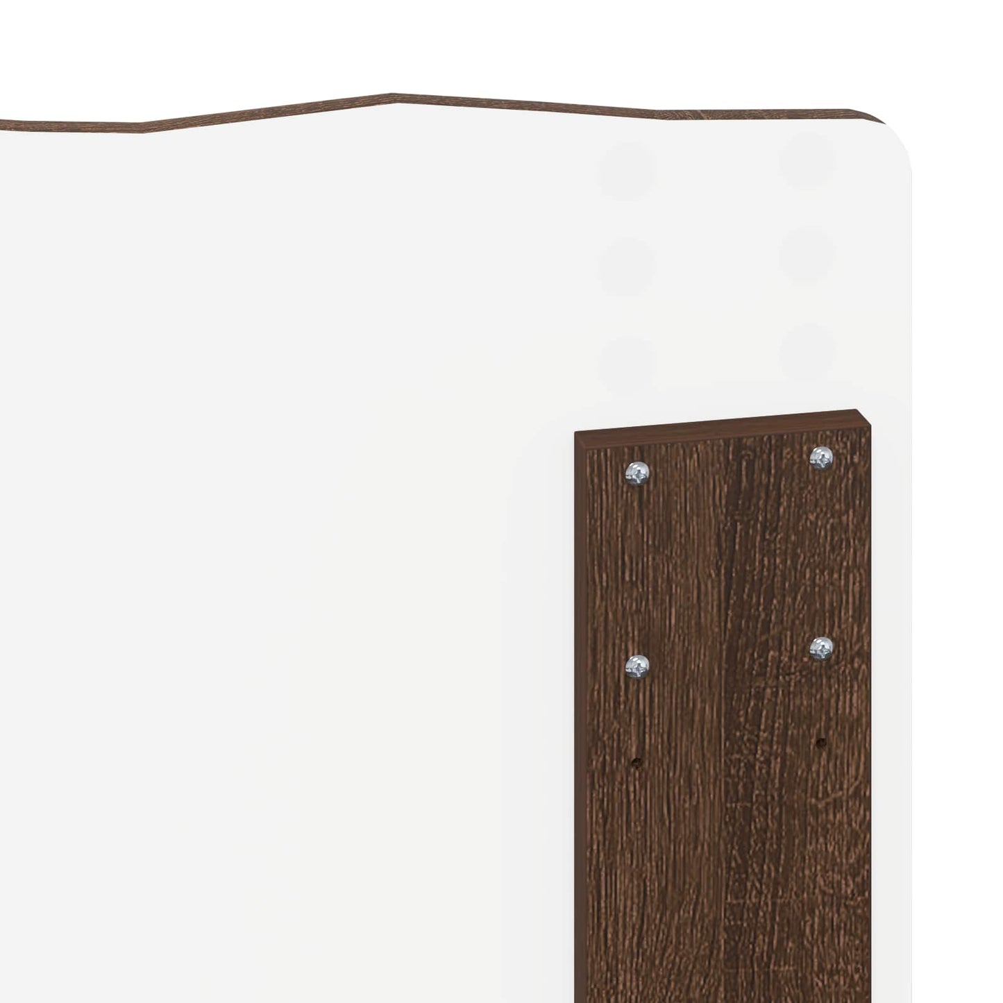 vidaXL Headboard Brown Oak Engineered wood