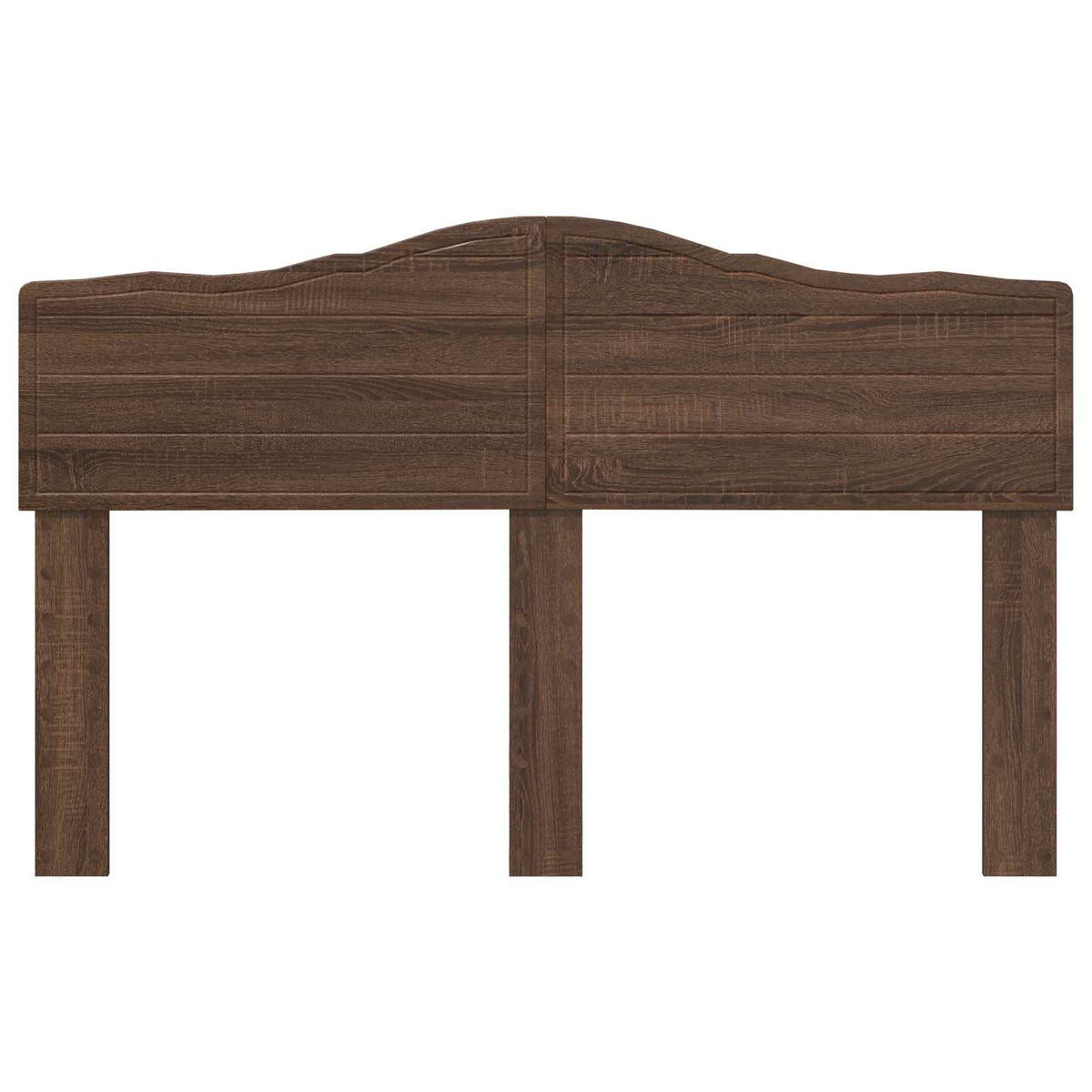 vidaXL Headboard Brown Oak Engineered wood