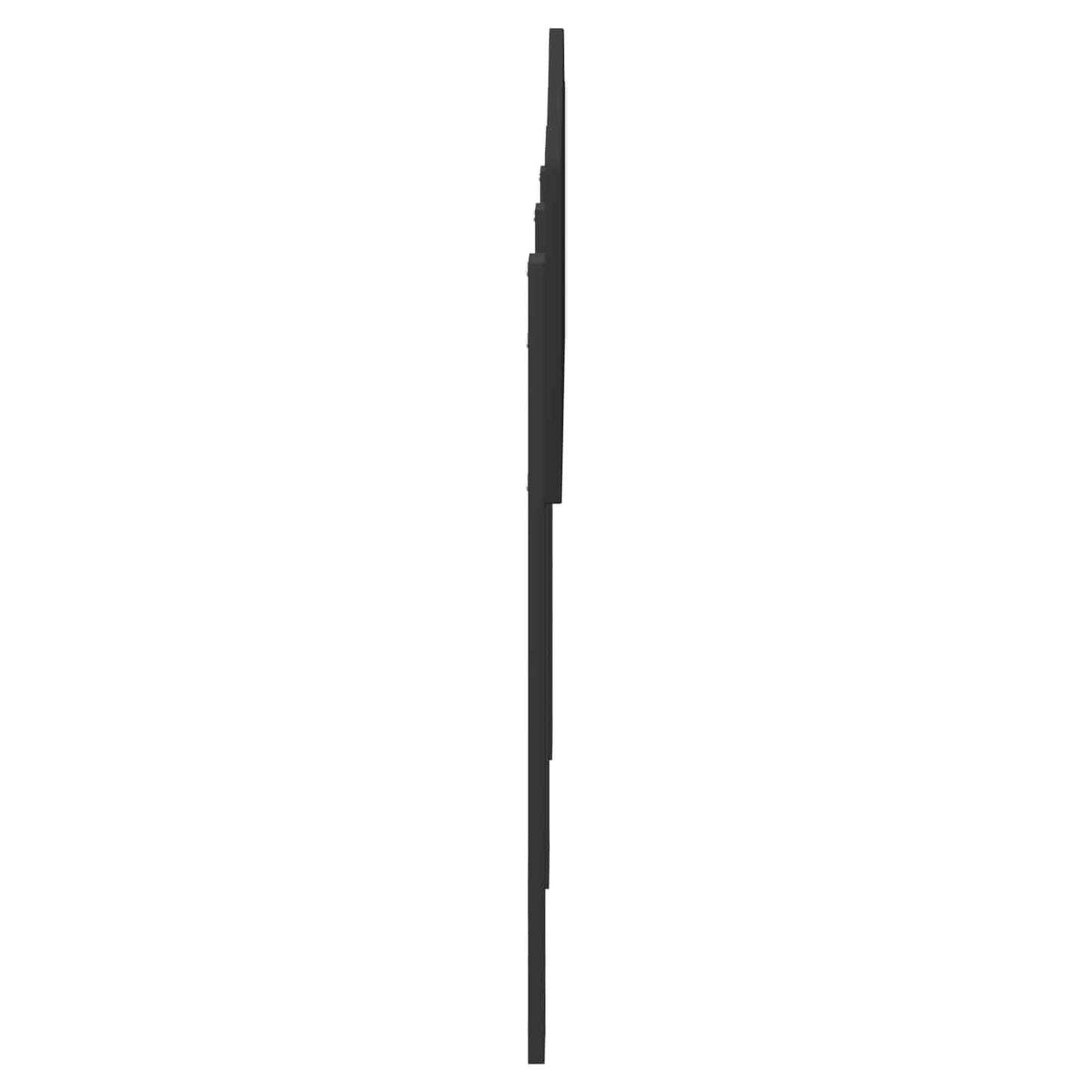 vidaXL Headboard Black Oak Engineered wood