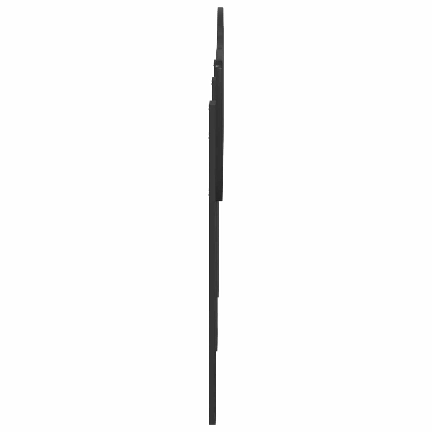 vidaXL Headboard Black Oak Engineered wood