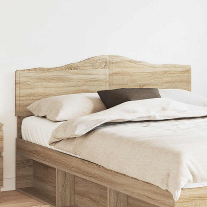vidaXL Headboard Sonoma Oak Engineered wood