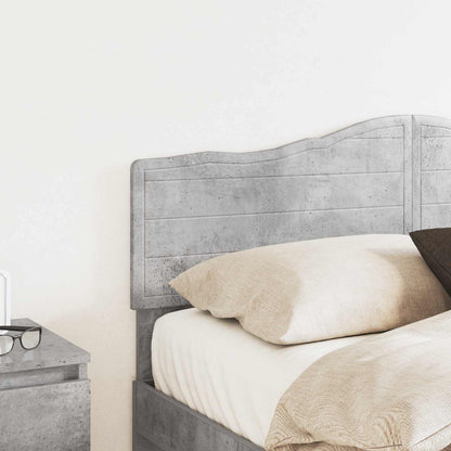 vidaXL Headboard Concrete Grey Engineered wood