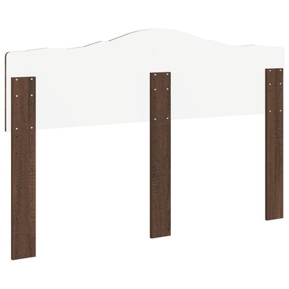 vidaXL Headboard Brown Oak Engineered wood