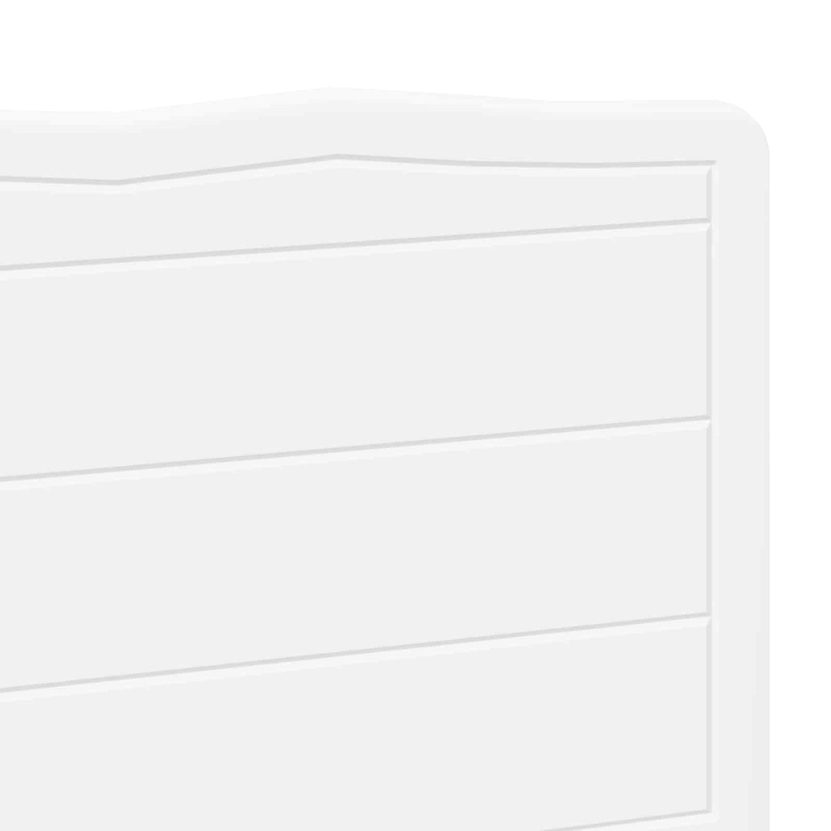 vidaXL Headboard White Engineered wood