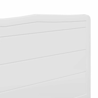 vidaXL Headboard White Engineered wood